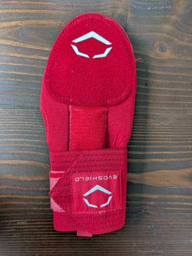 Red EvoShield Sliding Mitt for right hand