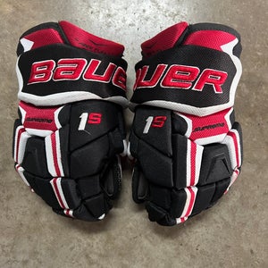 Used Bauer Supreme 1S Gloves 12"