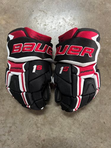 Used Bauer Supreme 1S Gloves 12"