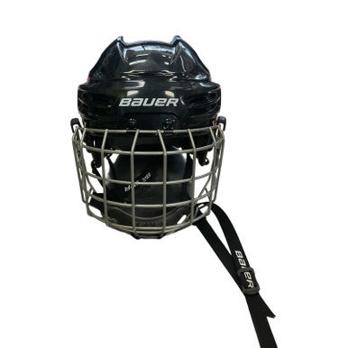 Used Bauer IMS 5.0 S Helmet Cage Combo Black SM 11859-S000024617