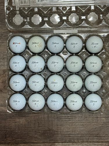 20 Titleist AVX Golf Balls