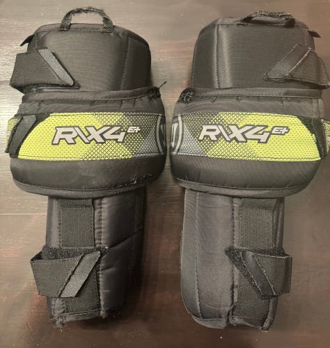 WARRIOR RITUAL X4 E+ GOALIE KNEE GUARDS - INTERMEDIATE