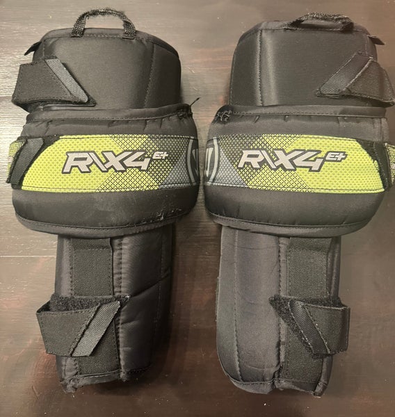 WARRIOR RITUAL X4 E+ GOALIE KNEE GUARDS - INTERMEDIATE