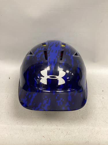 Used Under Armour CHARGED Batting Helmet No Mask Navy Blue SM 11851-S000037124