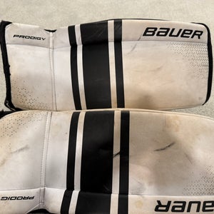 Small Bauer Prodigy Goalie Leg Pads (Used)