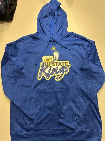 Blue Men's Large Adidas Sweatshirt (Used)