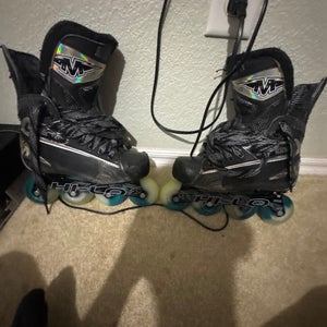 Mission Axiom T9 Inline Skates Wide Width Size 3 (Used)
