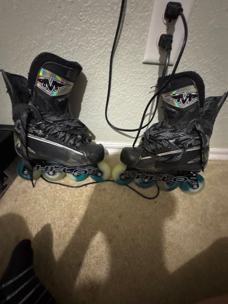 Mission Axiom T9 Inline Skates Wide Width Size 3 (Used)