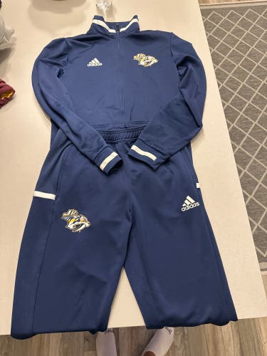 Adidas Jr. Predators warm up Track Suit