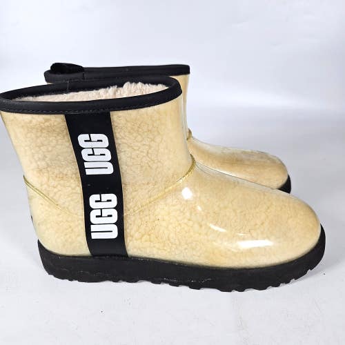 UGG Classic Clear Mini Boot 1113190 Women's Size 10 Natural