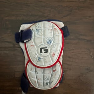 White/Fireworks L/XL G-Form Elbow Protection (Used)