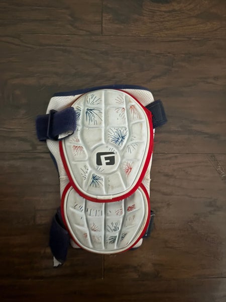 White/Fireworks L/XL G-Form Elbow Protection (Used)