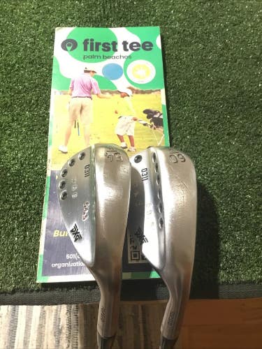 PXG 0311 Forged Wedge Set (SW & LW) Seniors Recoil 660 F2 Graphite Shafts (READ)