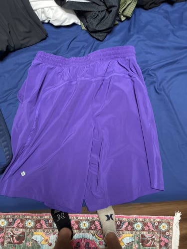 Purple Large Men's Lululemon Shorts (Used) 9 inch inseam