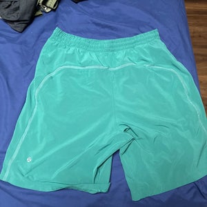 Green Large Men's Lululemon Shorts (Used) 9 inch inseam