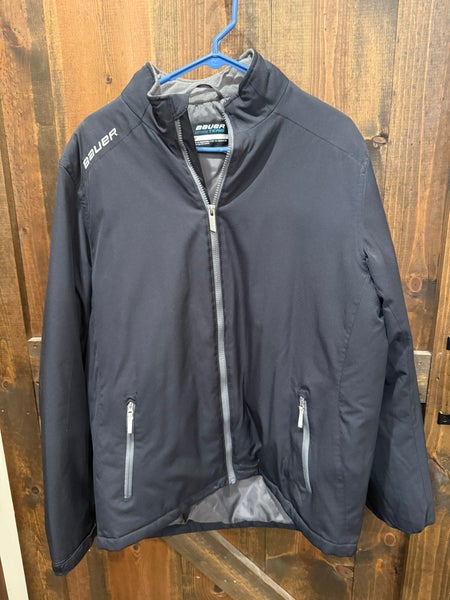 Black Men's Medium Bauer Jacket (Used)