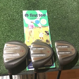 Orlimar Left Handed Trimetal Woods Set (3W, 5W, 7W) Regular Ultralite Graphite