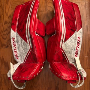 30" 2023 Bauer Supreme M5 Pro Goalie Leg Pads (Used)
