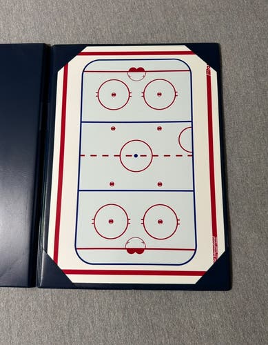 HOCKEY COACHING BOARD WITH HOLDER