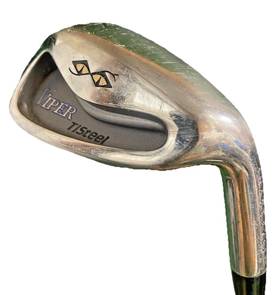 Snake Eyes Viper Ti Steel A Gap Wedge 50* RH Plus 1" S300 Steel RH 36.5 New Grip