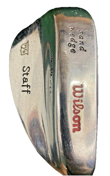 Wilson Staff RG 10 Sand Wedge RH Dynamic Stiff Steel 35" Vintage Golf Pride Grip