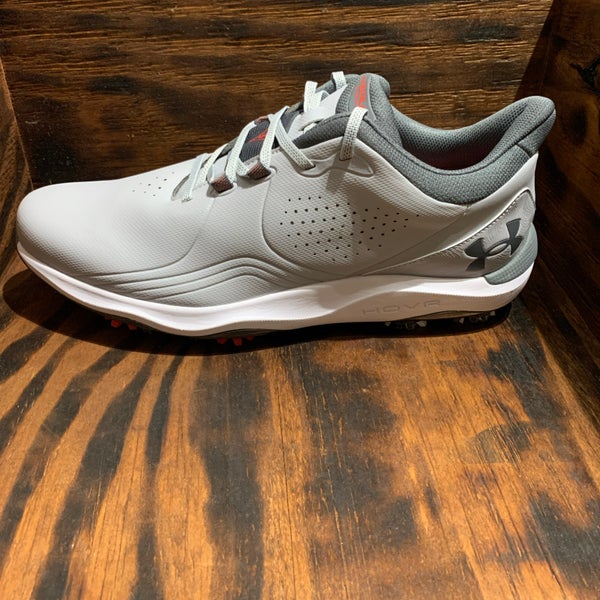 Under Armour Men's UA Drive Pro Spiked Golf Size 12 Grey |3026918-102|