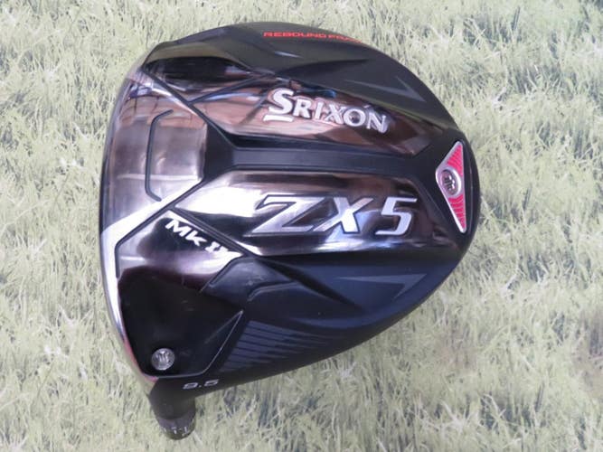 LH * Srixon ZX5 MKII * 9.5 Driver Head w/ Adapter ..