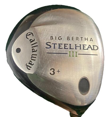 Callaway Big Bertha Steelhead III 3+ Wood 14* RH Stiff Steel 42" HC Factory Grip