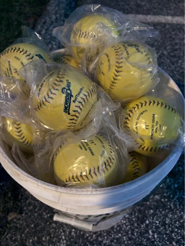 (New) IncrediBall 11” Soft touch softballs (15)