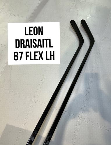 Senior(2x)Left Draisaitl 87 Flex ProBlackStock™ Unbranded Pro Stock Hockey Sticks