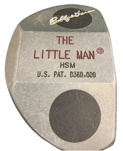 Bobby Grace The Little Man HSM Mallet Putter RH Steel 35" HC Nice All Original