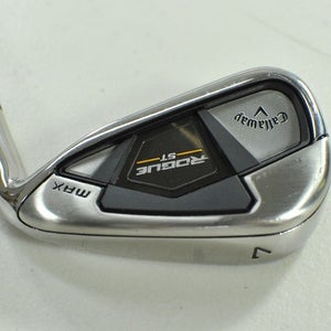 Callaway Rogue ST MAX Single 7 Iron Stiff Flex Right MPH 95g Steel # 200379