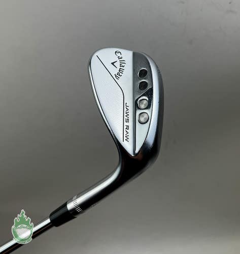 Right Handed Callaway Jaws Raw S Grind Wedge 54*-10 Wedge Flex Steel Golf Club