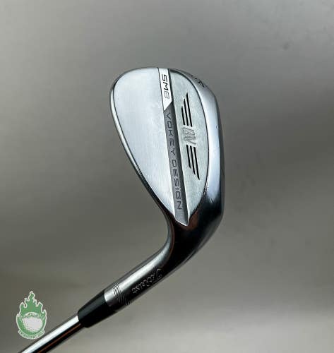 Used Titleist Vokey SM8 D Grind Chrome Wedge 54*-12 Stiff Flex Steel Golf Club