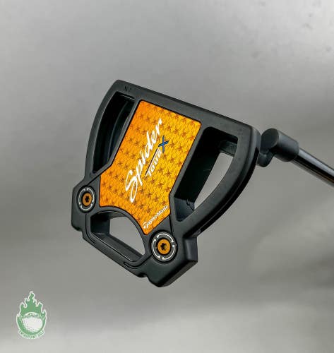 Used Right Handed TaylorMade Spider Tour X X1 35" Putter Black Steel Golf Club