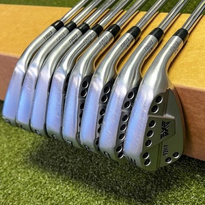Used RH PXG 0311T Forged GEN 3 Irons 3-PW 130g X-Stiff Flex Steel Golf Set