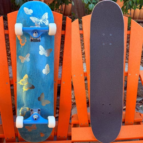 Krooked Skateboards Customized Complete Skateboard 8.0” - Independent 129 Trucks