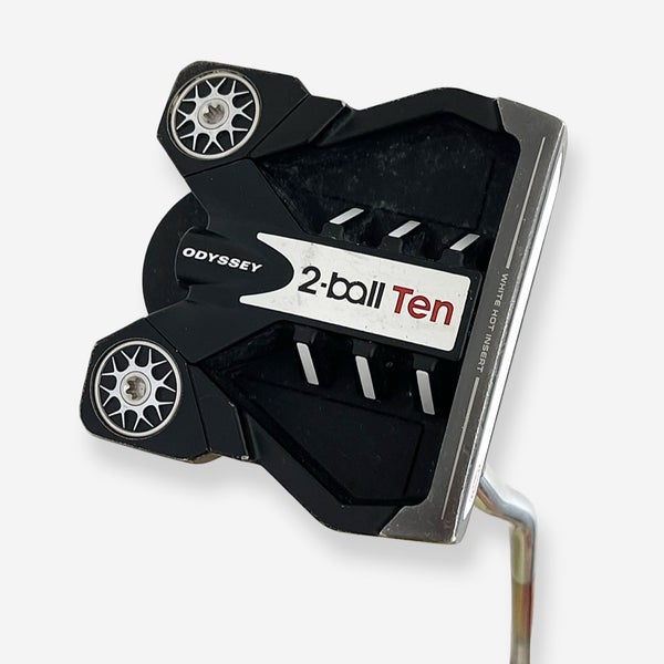 Odyssey Two Ball Ten Putter Right Handed Steel Shaft 35”