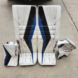 35+1.5" 2023 True Catalyst PX3 Regular Goalie Full Set Pro Stock 580 Glove (Used)