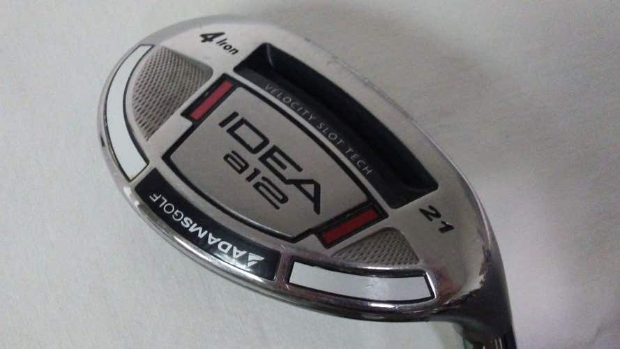 Adams Idea A12 4 iron 21* Hybrid (Proforce VTS, REGULAR) 4h Rescue