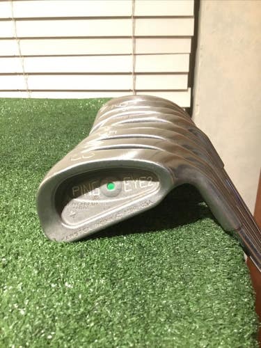 Ping Eye 2+ Green Dot Karsten Irons Set (3-PW-SW) KT Steel Shafts (STD +1/2)