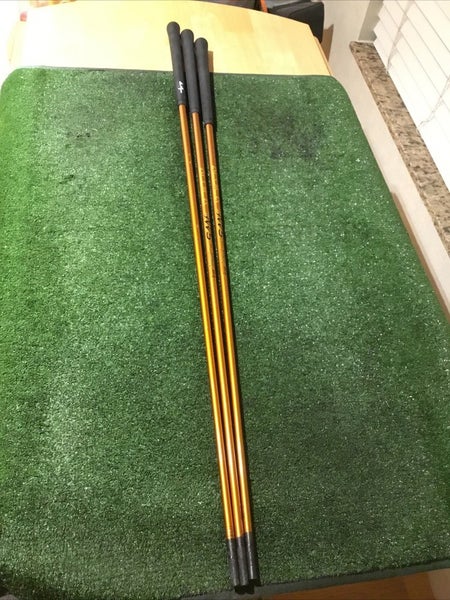 Set Of 3 Aldila NVS-H 85g Stiff Hybrid Graphite Shafts 38 7/8, 40.25, 41.25 .370