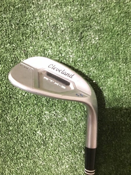 Cleveland RTX-3 V-MG 60* Lob Wedge (LW) True Temper Dynamic Gold Steel Shaft 35