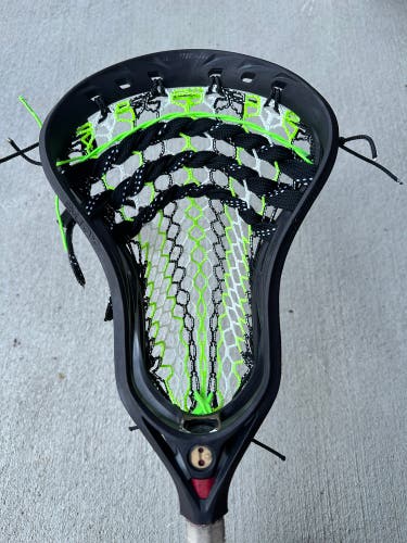 Warrior Evo QX-O w/ New Jimalax JimaX Limelight semi-soft mesh