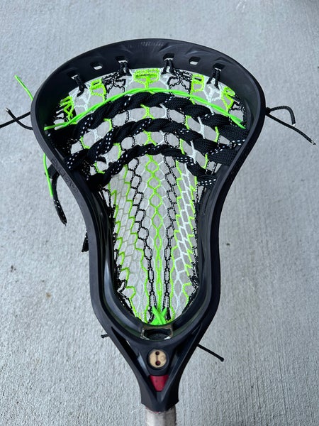 Warrior Evo QX-O w/ New Jimalax JimaX Limelight semi-soft mesh