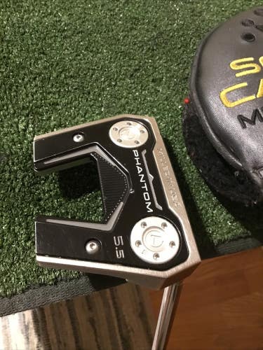 Titleist Scotty Cameron Phantom 5.5 Milled Putter 37.5 Inches (RH) W/Head Cover