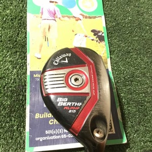 Callaway Big Bertha Alpha 815 20* 3 Hybrid Stiff Fujikura Speeder865 Graphite