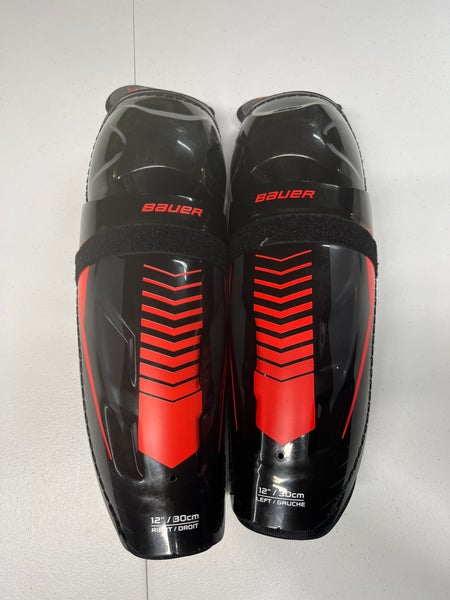 Junior Bauer Lil Sport 12" Shin Pads  (New)