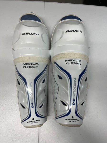 Senior Bauer Nexus Classic 14" Shin Pads  (Used)