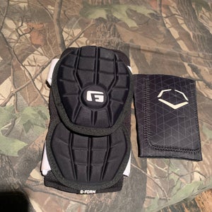 Used G-Form Elite 2 Elbow Guard Youth One Size And Evoshield Wrist Guard